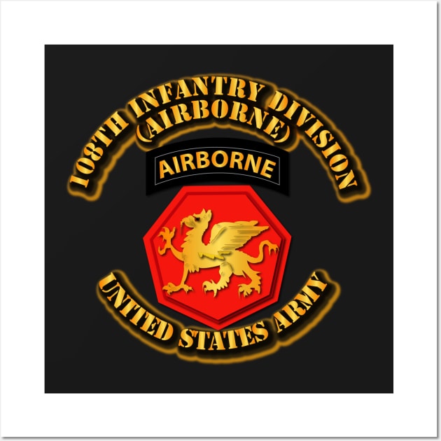 108th Infantry Division - Airborne Wall Art by twix123844